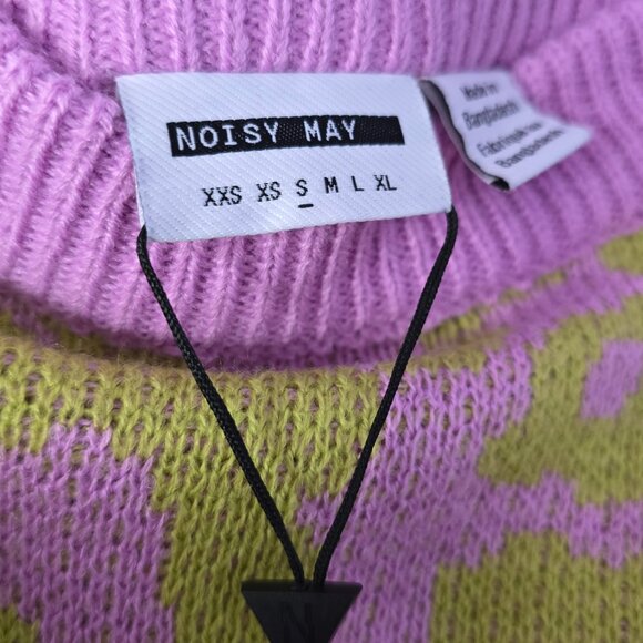 BNWT noisy may flower knit cardigan and crop top set - Picture 4 of 7